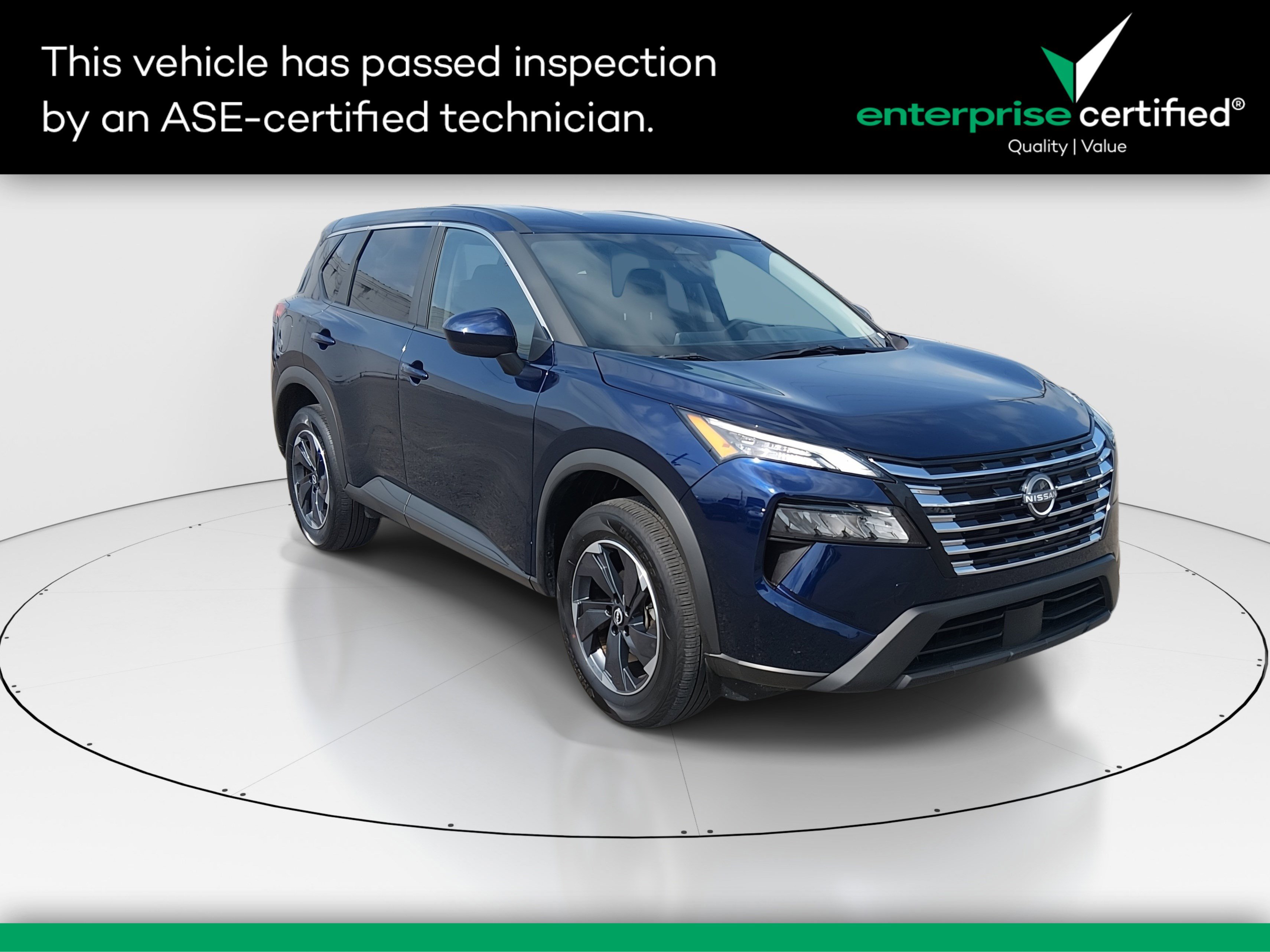 2025 Nissan Rogue AWD SV — front three-quarter view