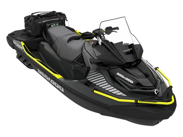 2026 Sea-Doo Explorer Pro® 170 — front three-quarter view