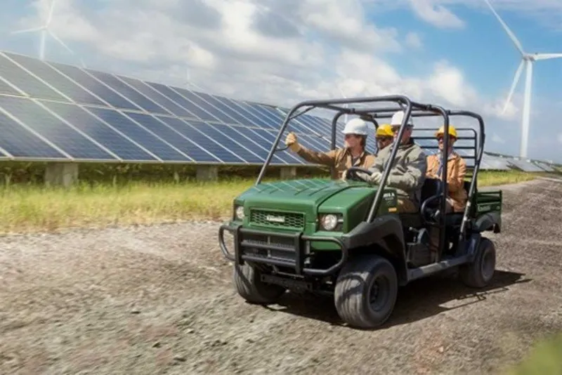 2026 Kawasaki Mule 4000 Trans — front three-quarter view