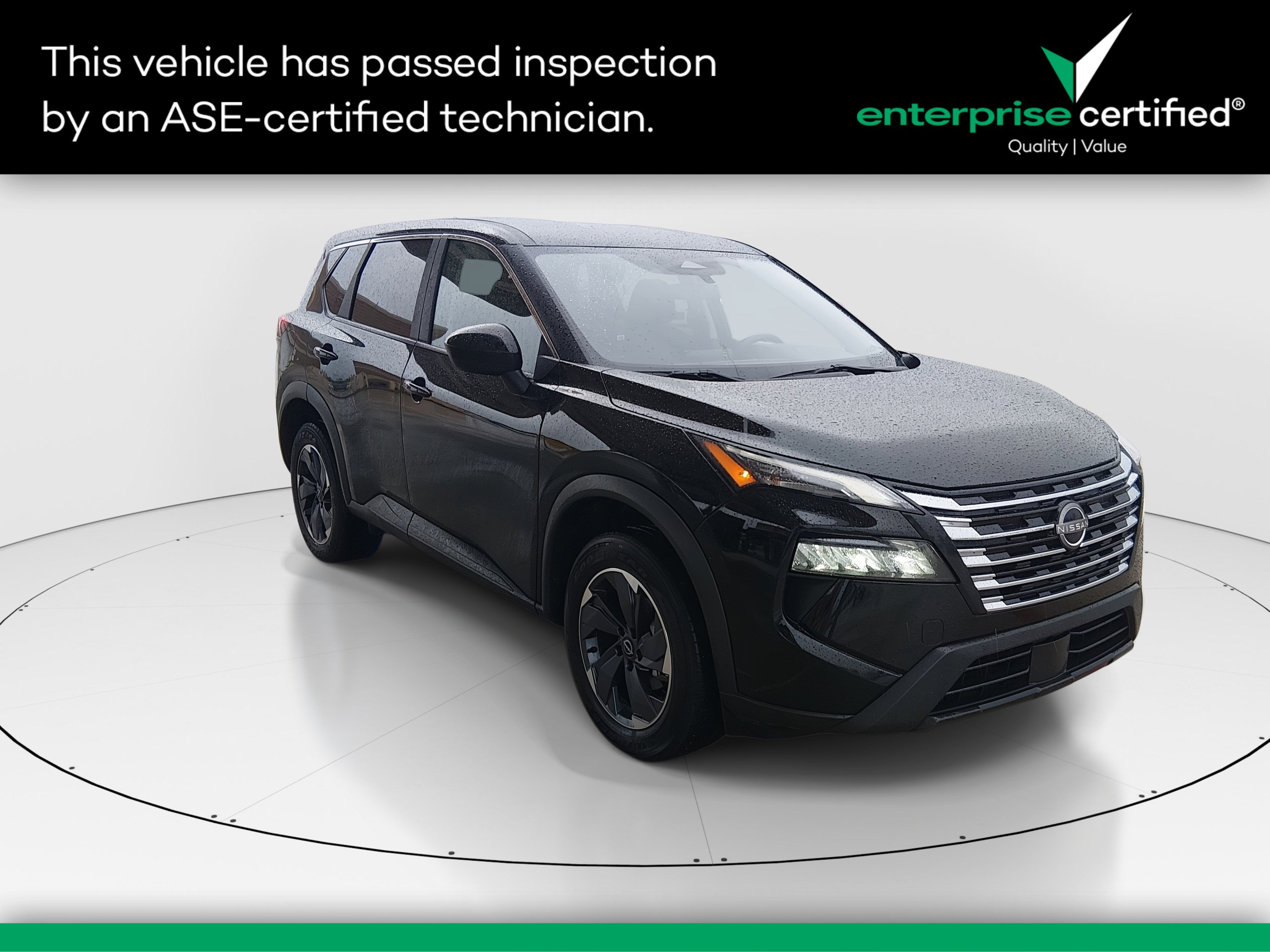 2024 Nissan Rogue FWD SV — front three-quarter view