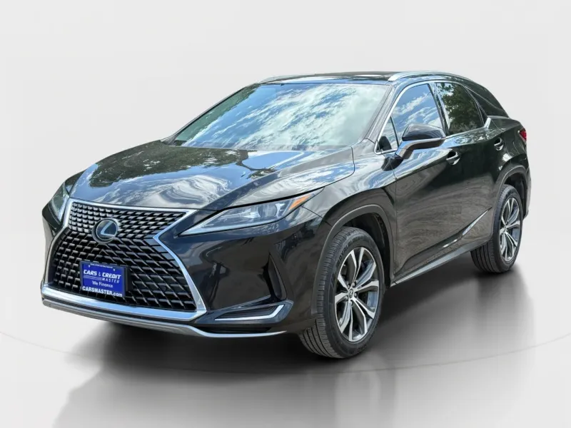 2020 Lexus RX 350 RX 350 in Black — front three-quarter view
