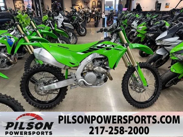 2025 Kawasaki KX™450 — front three-quarter view