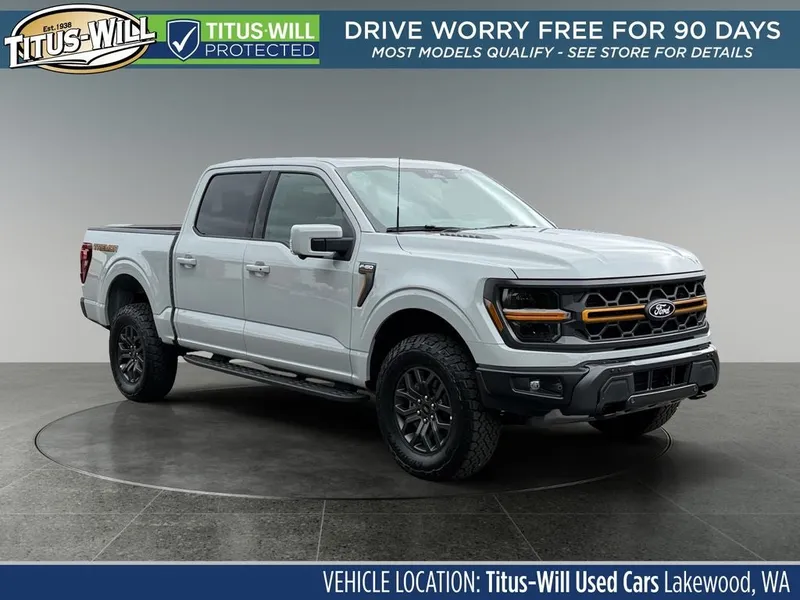 2026 Ford F-150 Tremor in Avalanche — front three-quarter view