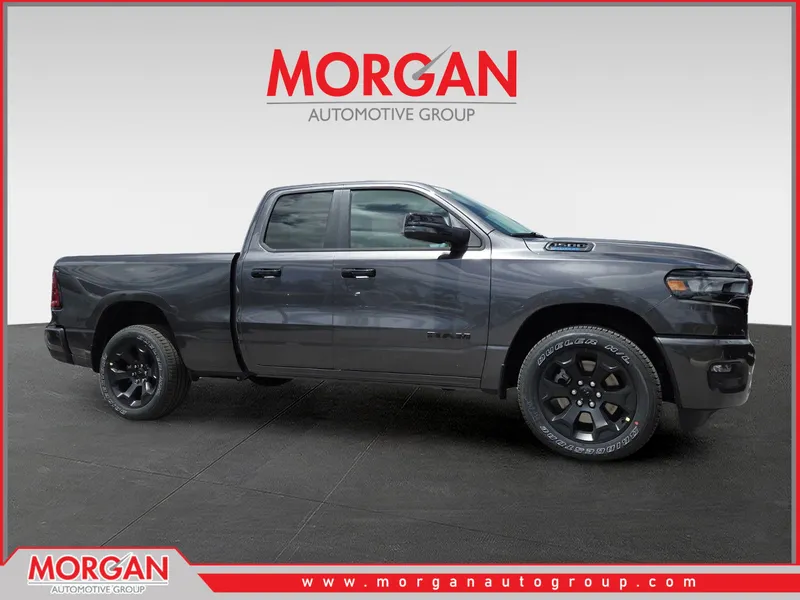 2026 Ram 1500 Big Horn/Lone Star in Gray — front three-quarter view