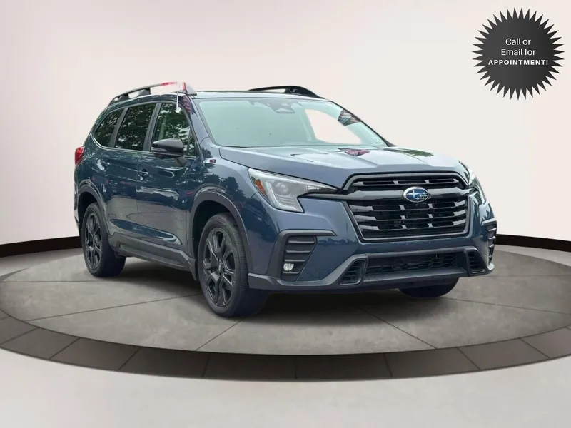 2023 Subaru Ascent Onyx Edition Limited 7-Passenger in Blue — front three-quarter view