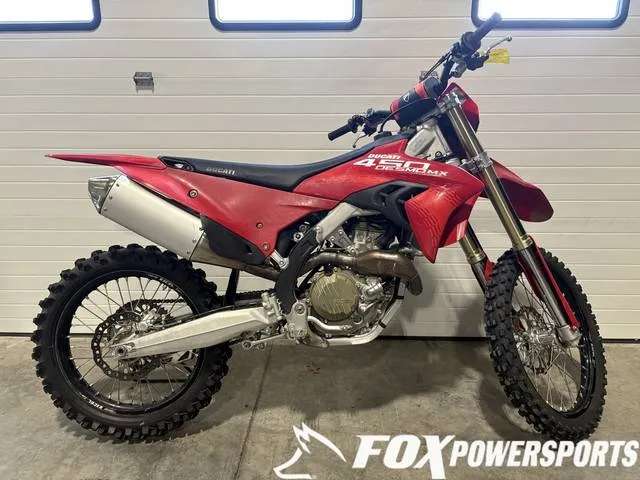 2026 Ducati Desmo450 MX — front three-quarter view