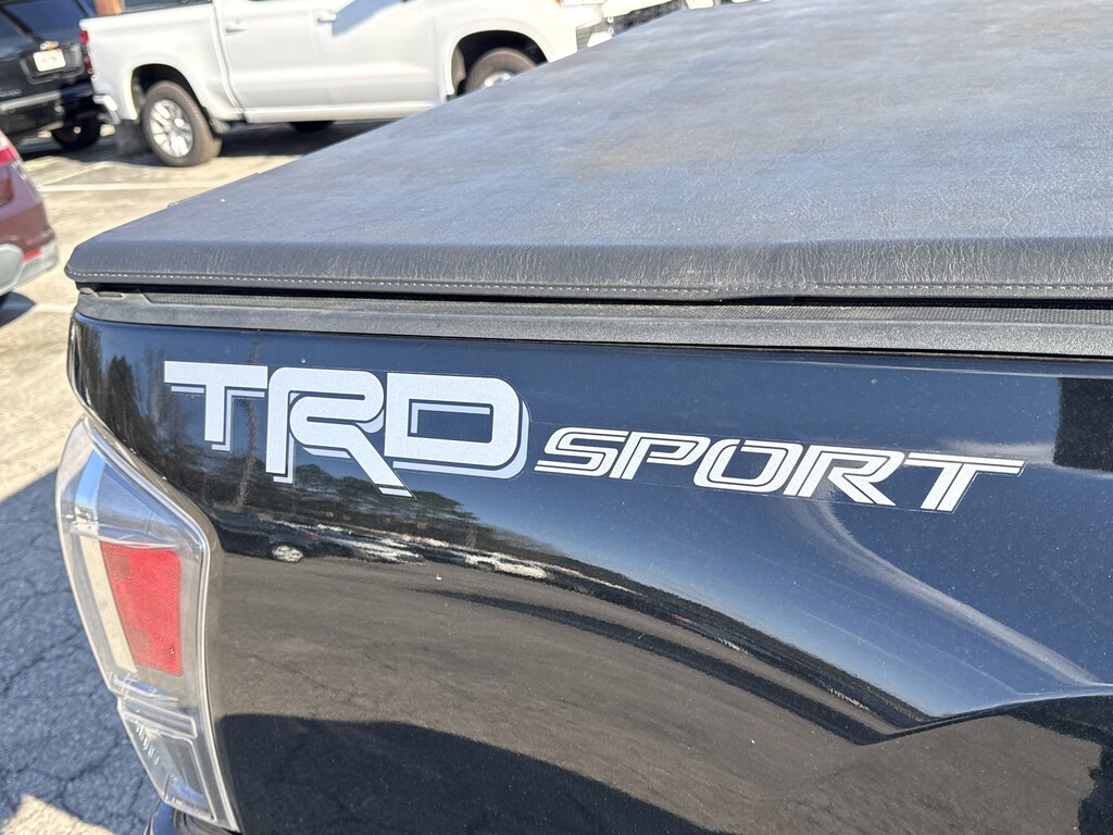 2020 Toyota Tacoma — rear three-quarter view