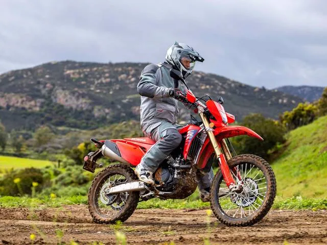 2026 Honda® CRF450RL — front three-quarter view
