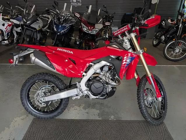 2026 Honda® CRF450RL — front three-quarter view
