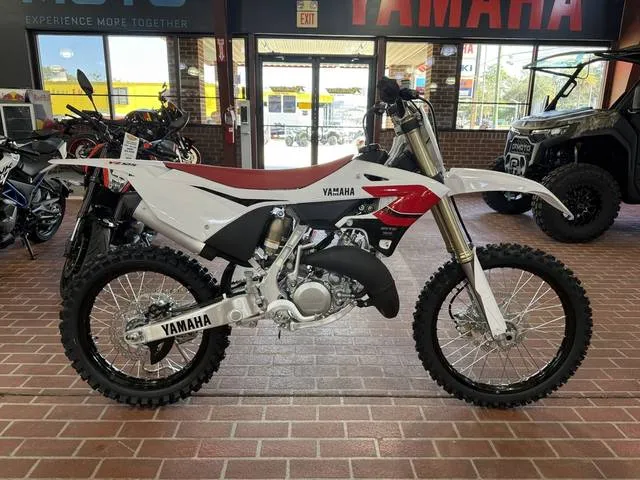2026 Yamaha YZ125 70th Anniversary Edition — front three-quarter view