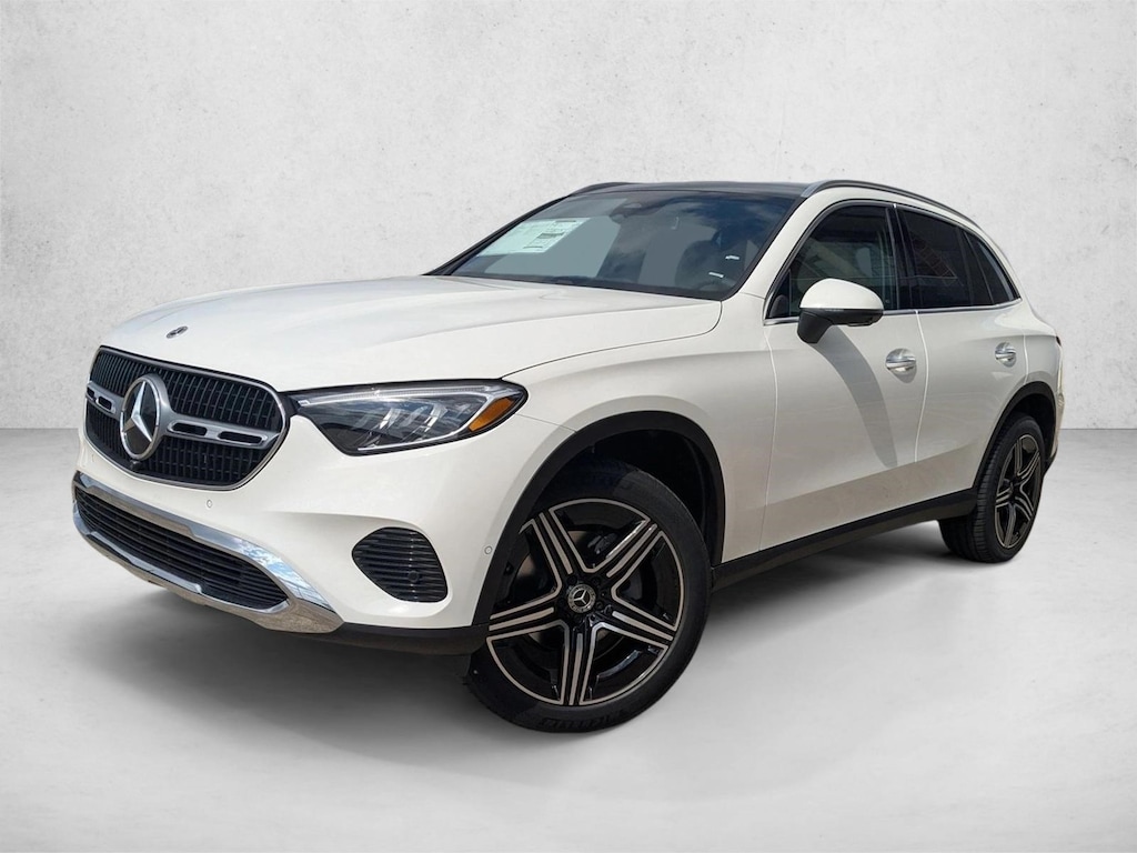 2026 Mercedes-Benz GLC 300 GLC 300 SUV in Polar White — front three-quarter view