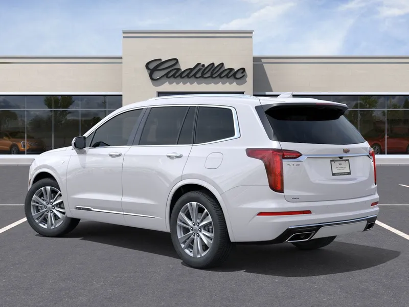 2025 Cadillac XT6 — rear three-quarter view