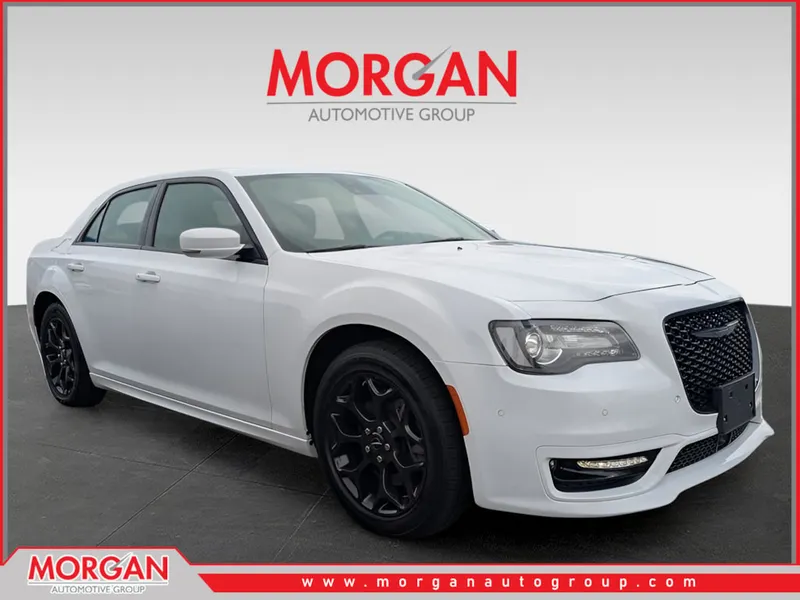 2023 Chrysler 300 Touring in White — front three-quarter view