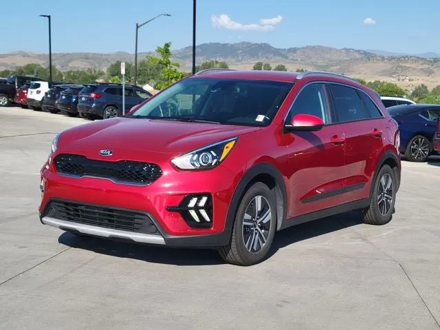 2021 Kia Niro LXS in Other — front three-quarter view