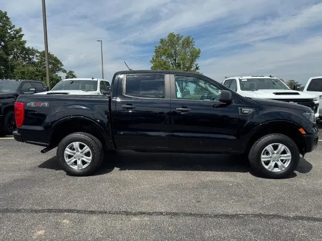 2022 Ford Ranger XL in Black — front three-quarter view