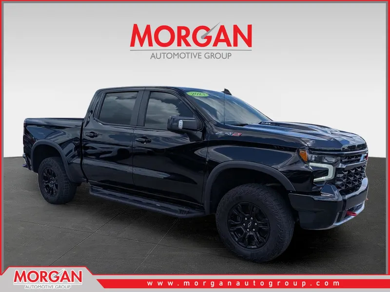 2023 Chevrolet Silverado 1500 ZR2 in Black — front three-quarter view