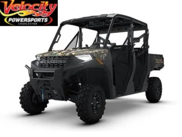 2026 Polaris® Ranger Crew 1000 Premium Polaris Pursuit Camo — front three-quarter view