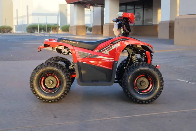2026 Denago Powersports E-Hawk 6 — front three-quarter view