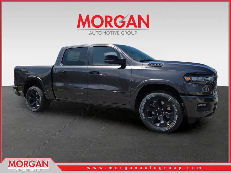 2026 Ram 1500 Big Horn/Lone Star in Gray — front three-quarter view