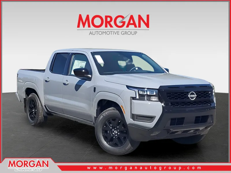2026 Nissan Frontier SV in Gray — front three-quarter view