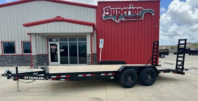 2026 PJ Trailers CD222 0 — front three-quarter view