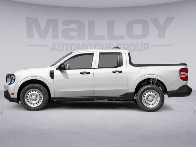 2026 Ford Maverick XL in White Metallic — front three-quarter view