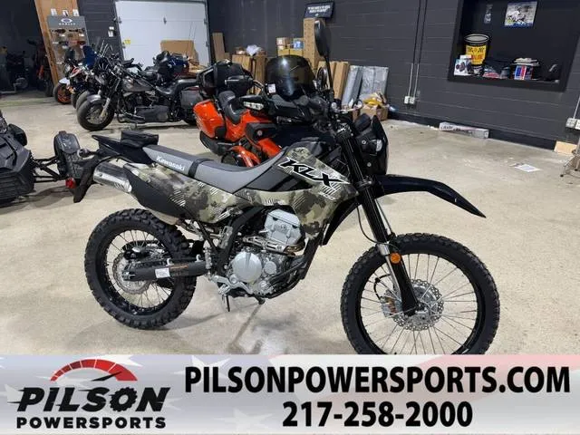 2026 Kawasaki KLX®300 — front three-quarter view