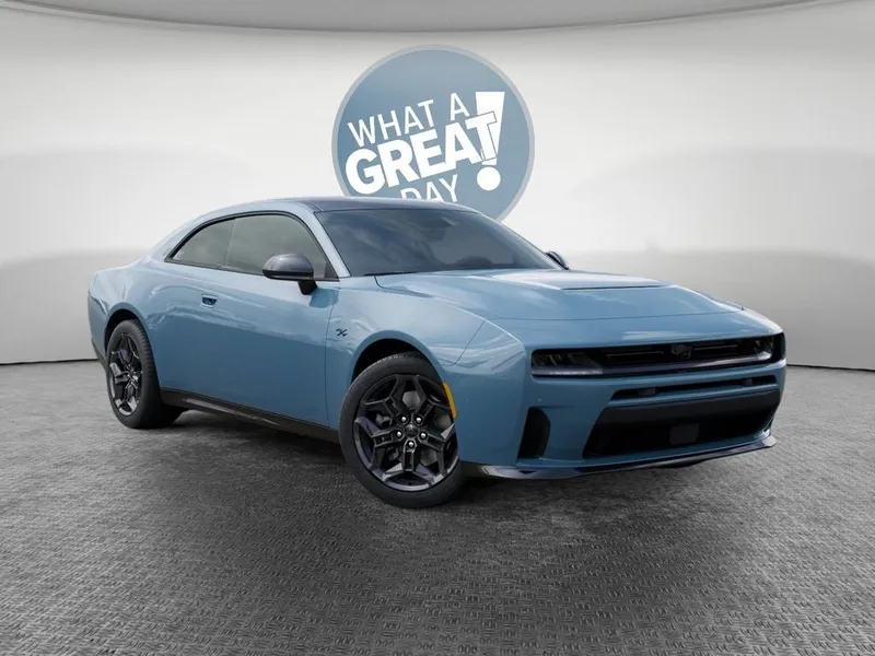 2026 Dodge Charger R/T in Sub-Zero Exterior Paint — front three-quarter view