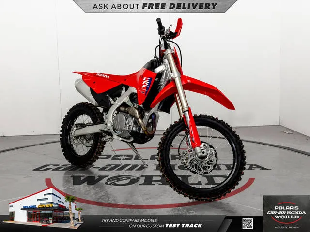 2026 Honda® CRF450RX — front three-quarter view