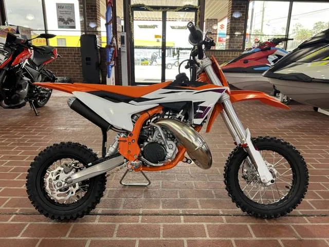 2026 KTM 50 SX — front three-quarter view