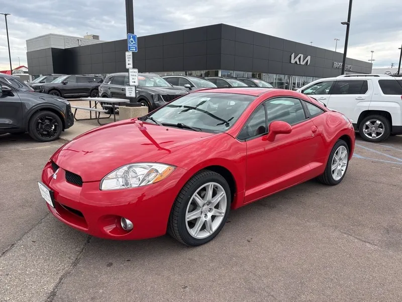 2006 Mitsubishi Eclipse GT in Red — front three-quarter view