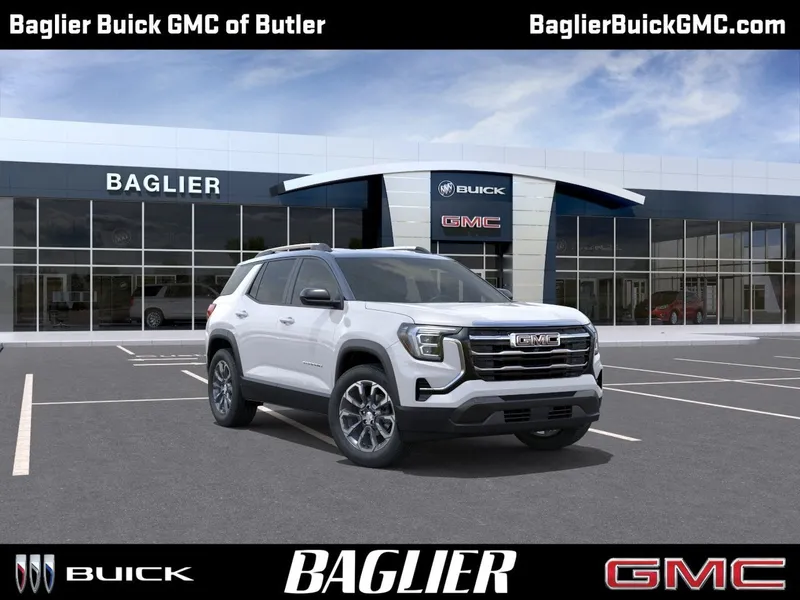 2026 GMC Terrain Elevation in Summit White — front three-quarter view