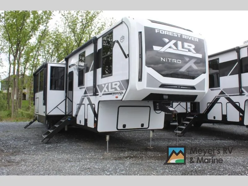 2026 Forest River RV XLR Nitro 41G14 — front three-quarter view
