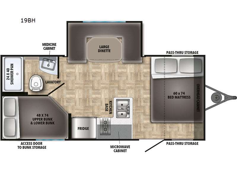 2023 Shasta RVs Shasta 19BH Travel Trailer