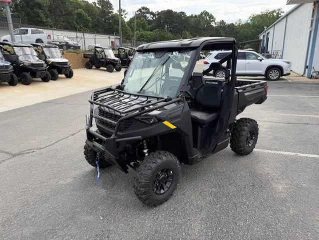 2026 Polaris® Ranger 1000 EPS Premium Granite Grey w/ Accys — front three-quarter view