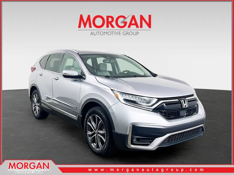 2021 Honda CR-V Touring — front three-quarter view
