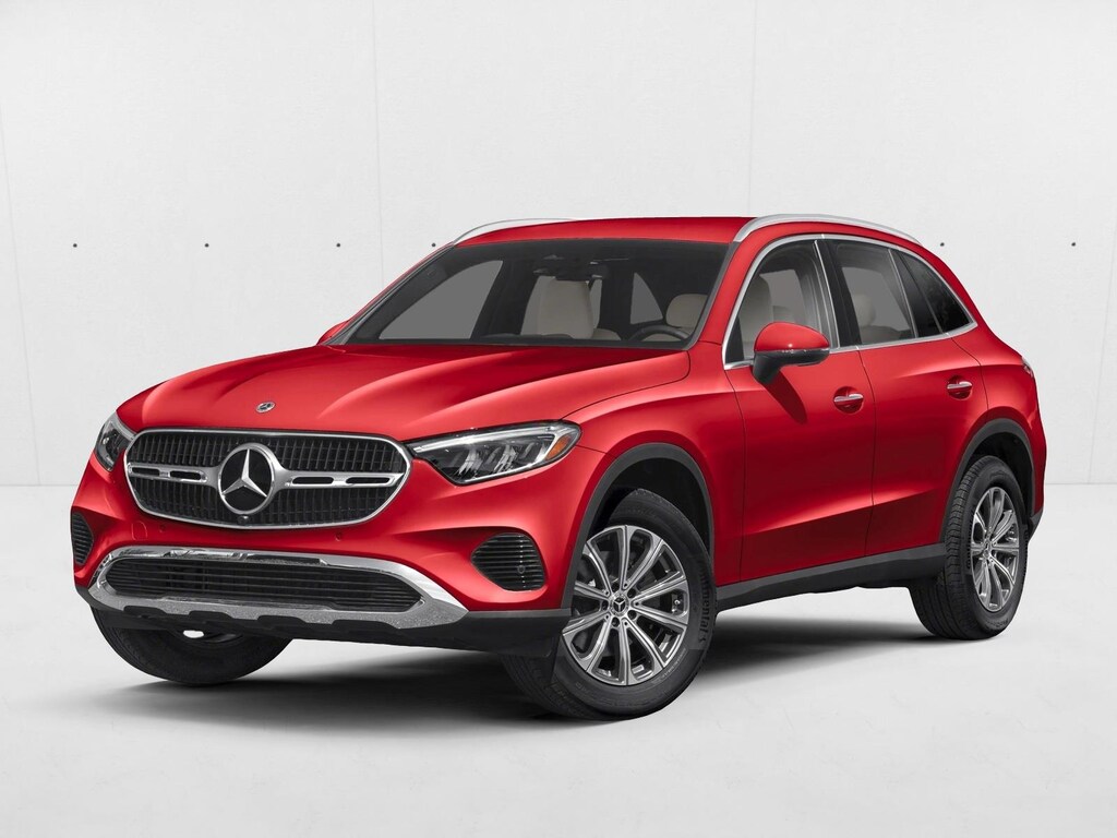 2026 Mercedes-Benz GLC 300 GLC 300 SUV in MANUFAKTUR Patagonia Red — front three-quarter view