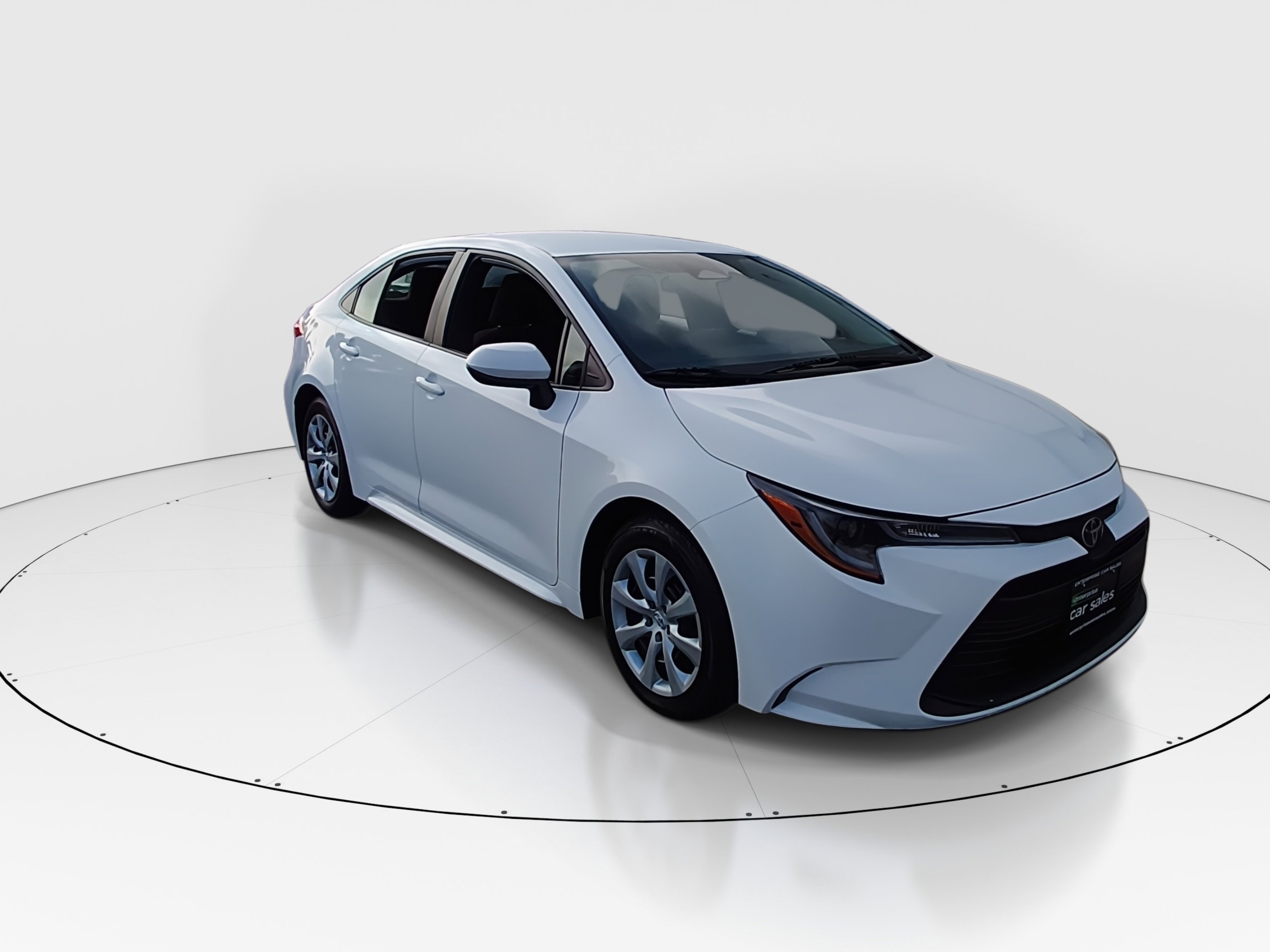 2024 Toyota Corolla LE CVT — front three-quarter view