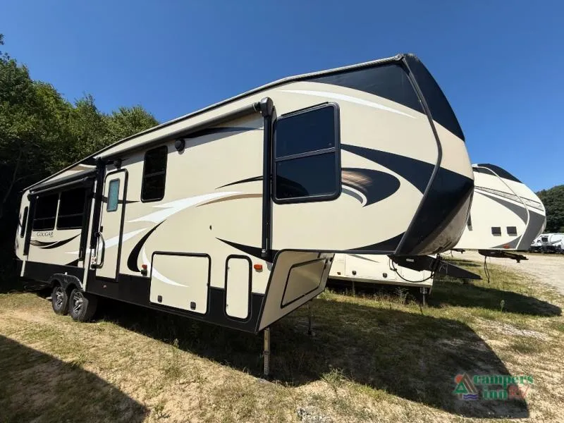 2019 Keystone RV Cougar — front three-quarter view