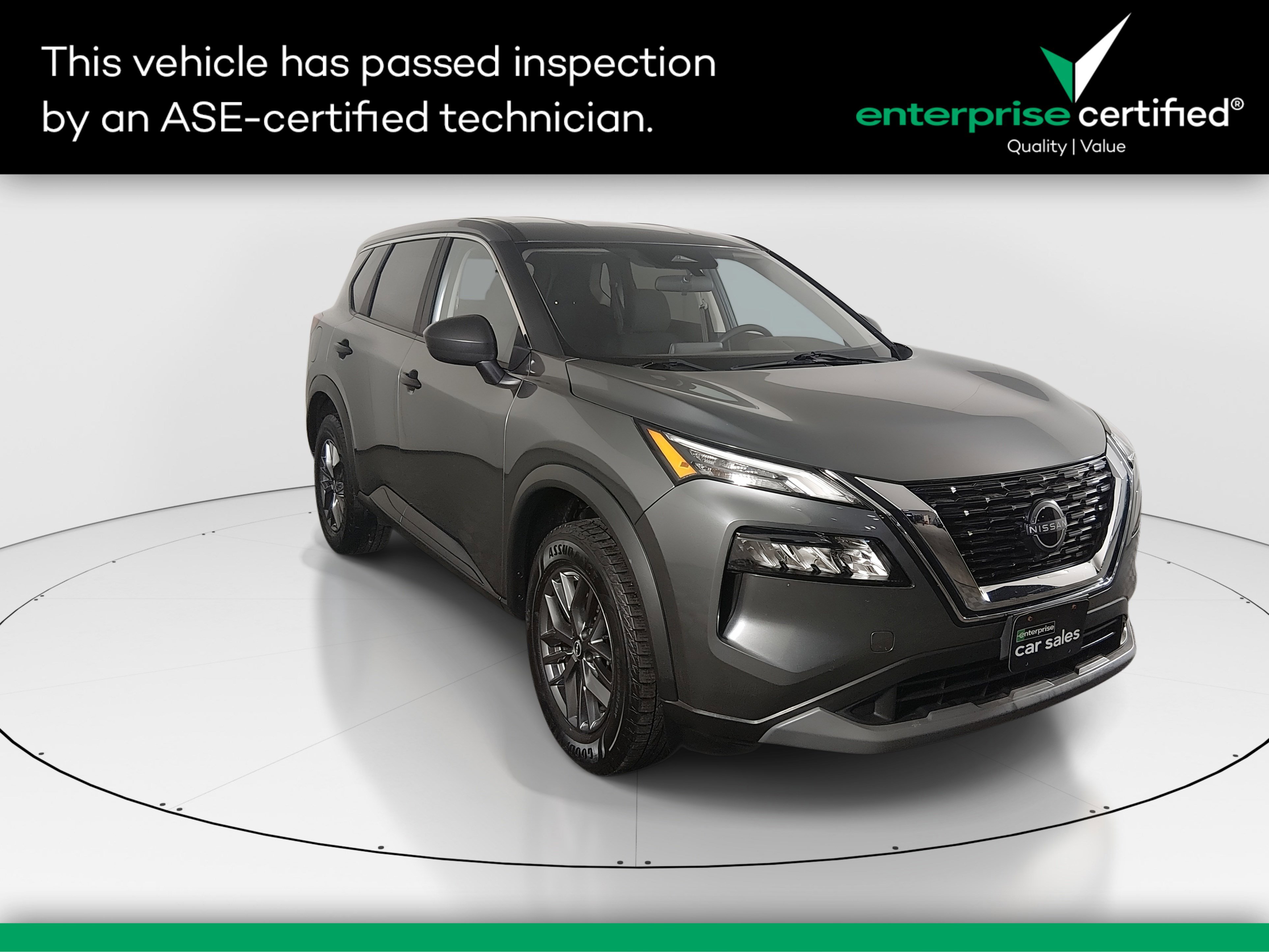 2023 Nissan Rogue AWD S — front three-quarter view