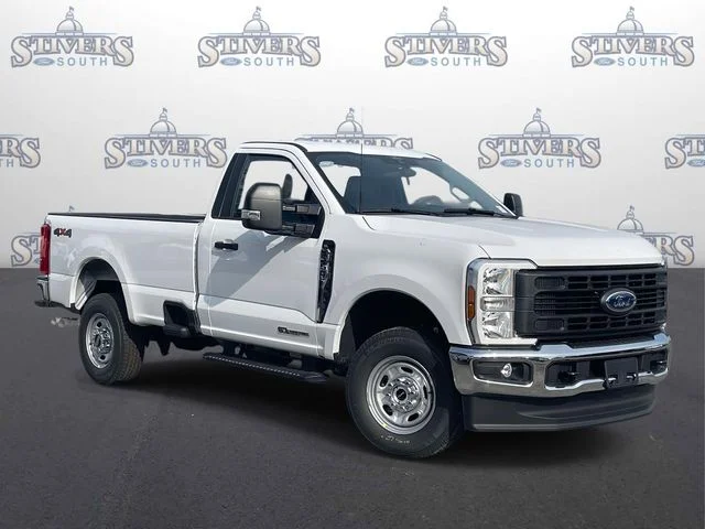 2026 Ford F-350SD XL in White — front three-quarter view