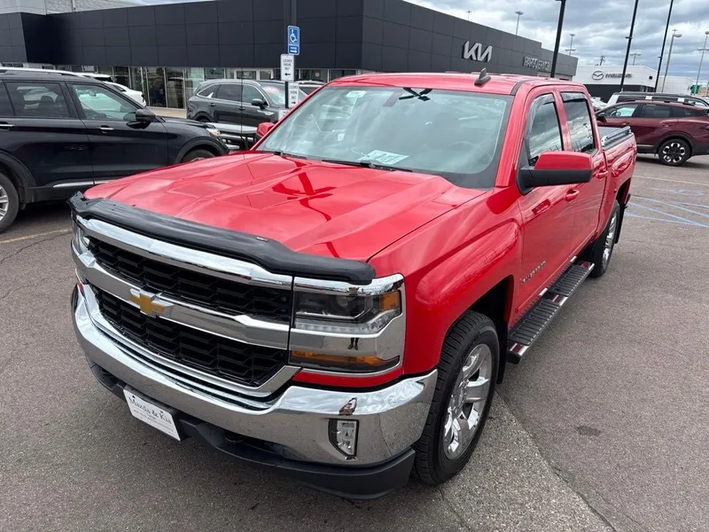 2016 Chevrolet Silverado 1500 LT LT1 in Red — front three-quarter view