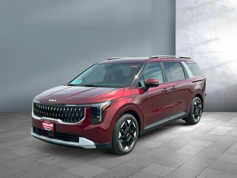 2026 Kia Carnival — front three-quarter view