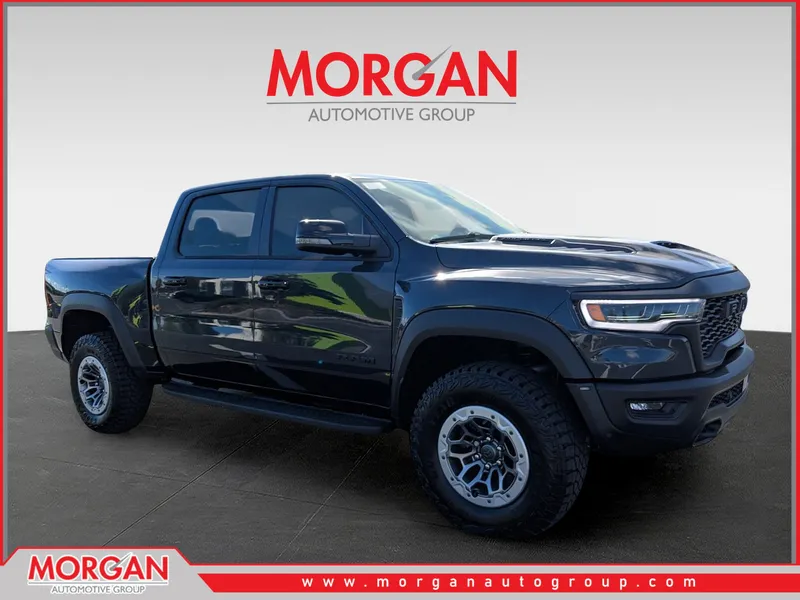2026 Ram 1500 RHO in Blue — front three-quarter view