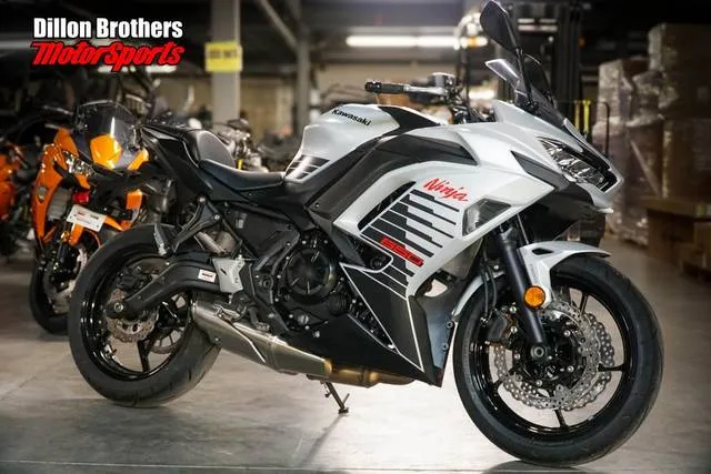 2026 Kawasaki Ninja® 650 ABS — front three-quarter view
