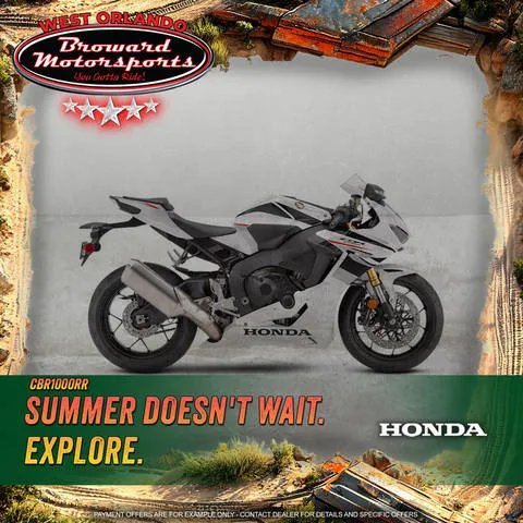 2026 Honda® CBR1000RR — front three-quarter view