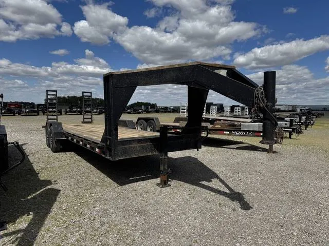 2002 Other 6.5x24' Equipment Trailer — front three-quarter view
