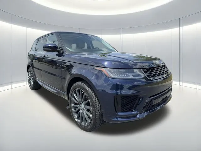 2020 Land Rover Range Rover Sport HSE Dynamic — front three-quarter view