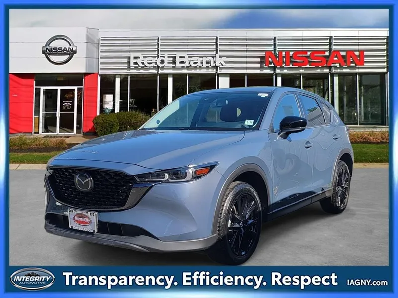 2024 Mazda Mazda CX-5 2.5 S Carbon Edition in Polymetal Gray Metallic — front three-quarter view