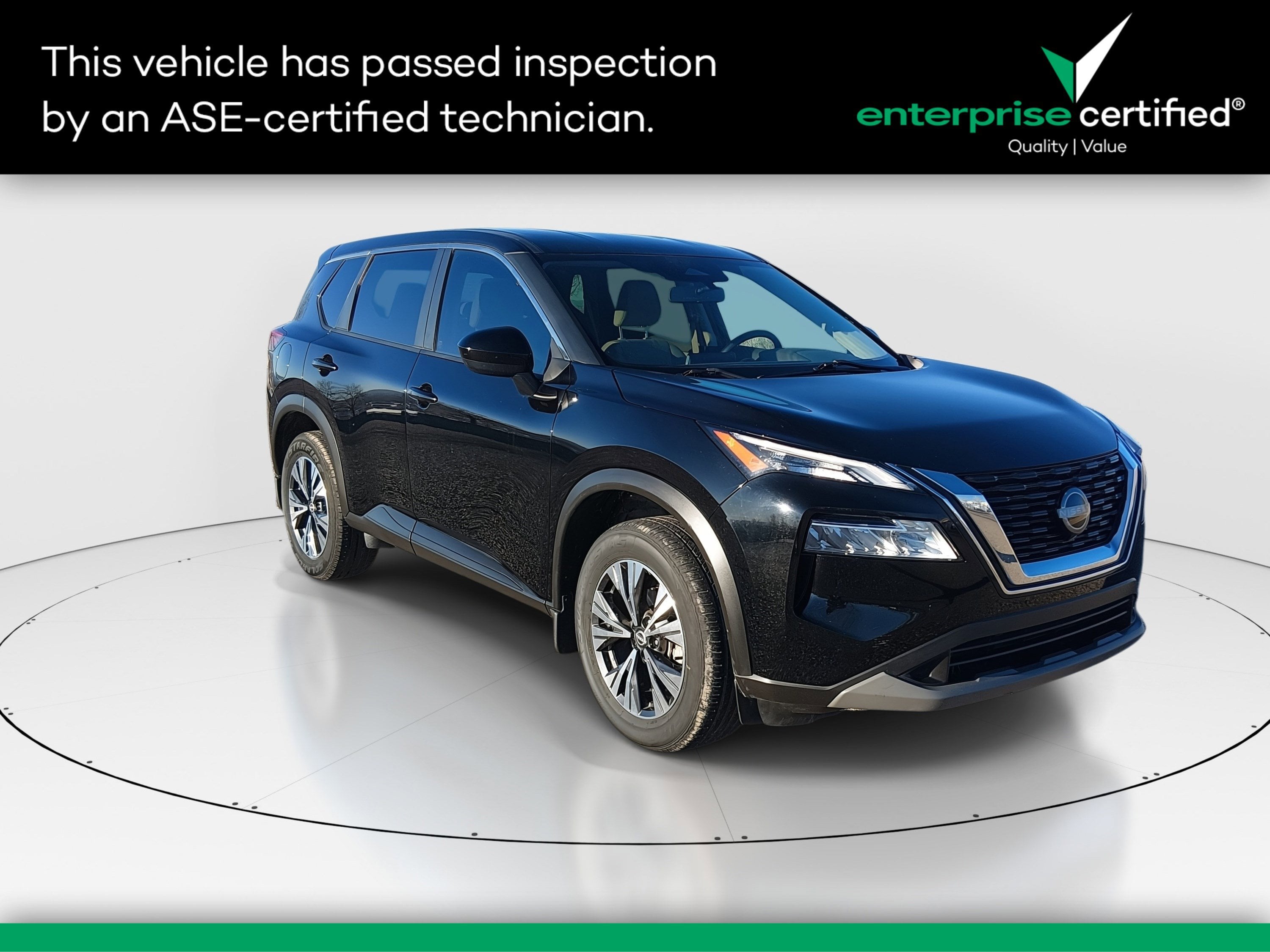 2023 Nissan Rogue FWD SV — front three-quarter view